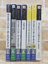 プレイステーション・ポータブル/PSP ペルソナ/モンスターハンターポータブルetc 7点セット 【2787y1】_画像3