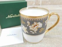 未使用品! Noritake/ノリタケ 金彩 サブライム マグカップ 【5969y1】_画像1