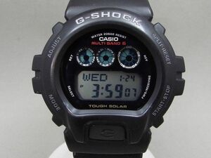 CASIO/カシオ G-SHOCK マルチバンド6/電波ソーラー デジタル腕時計 GW-6900 【W66y1】