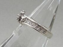 1円〜! JUSTIN DAVIS/ジャスティン デイビス ダイヤモンド 0.20ct チェルシーバンドリング/指輪 シルバー925 アクセサリー 【6088y1】_画像2