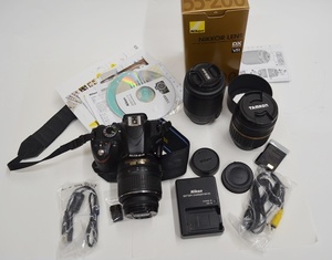 Nikon ニコン D3200 ダブルズームキット デジタル一眼レフカメラ TAMRON レンズ