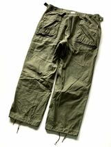 SASSAFRAS Overgrown Fatigue Pants M Olive ササフラス_画像3