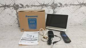 ★a-268 ポータブルテレビ VIERA ビエラ 10インチ Panasonic パナソニック DMP-HV200 動作確認済 リモコン付き