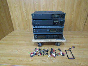 ★a-270　SANSUI サンスイ システムコンポ スピーカー A-E710/CD-E910/G-E910/T-E910/4点セット