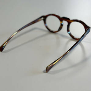 未使用品『Jacques Durand』眼鏡 Paques 506 013（茶ササ）ジャック・デュラン ボストン型メガネの画像4