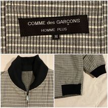 【送料無料】 AD表記なし 80s COMME des GARCONS HOMME PLUS コムデギャルソンオムプリュス サイズ M リバーシブル ブルゾン アーカイブ_画像2