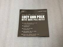 【レア 帯付 デジパック仕様 寺島レコード盤】LUCY ANN POLK WITH DAVE PELL OCTET/ dj muro maki the magic miles davis 橋本徹 鈴木雅尭_画像3