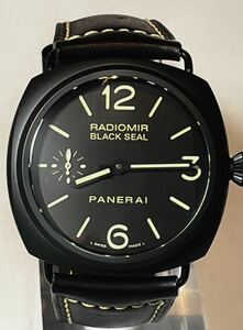 PANERAI パネライ ラジオミールPANERAI パネライPAM00292 ラジオミール ブラックシール 手巻き正規店購入品。箱、ギャランティ完備