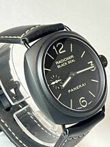 PANERAI パネライ ラジオミールPANERAI パネライPAM00292 ラジオミール ブラックシール 手巻き正規店購入品。箱、ギャランティ完備_画像3