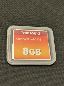0601u2053　トランセンドジャパン トランセンド CFカード 8GB (133X TYPE I ) TS8GCF133