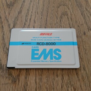 BUFFALO RCD-8000 PC-98ノートシリーズ用 EMSカード 8MB