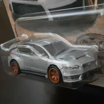 HOT WHeeLs 2016 SUBARU WRX STi 銀 メタリック スバル　インプレッサ ミニカー ストリート 仕様 Brembo PIAA 峠 ホットウィール_画像4