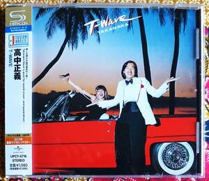 ☆彡高音質【帯付SHM-CD】高中正義 / T-WAVE → EARLY BIRD・MAMBO NO.6・WILD MOW-MOW・CRYSTAL MEMORIES・MY SECRET BEACH・空ド白ソ