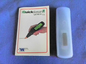  learning English ., to the carrying convenient pen type scanner computerized dictionary. sound pronunciation function, instructions 