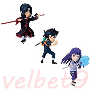 NARUTO ナルト NARUTOP99 ワールドコレクタブルフィギュアvol.3 3種セット／バンプレスト うちはイタチ,シスイ&日向ヒナタ ワーコレ