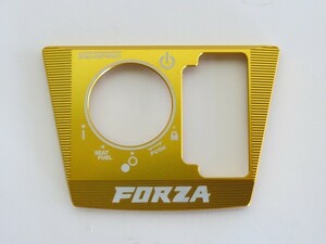 FORZA フォルツァ forza250 MF13 2018- メインスイッチカバー 金【sw-mf13-d】