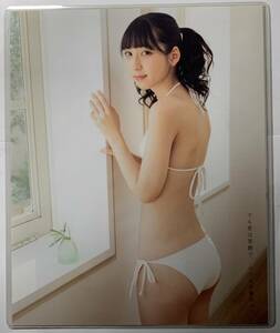 【厚手ラミネート加工】松岡菜摘　水着　A4変サイズ　雑誌切り抜き ７ページ BOMB２０１５年１２月号【グラビア】-B10