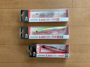 （値下げ）DAIWA ダイワモアザンレイジー3本（新品）とシーバスハンターⅡS・F5本（中古）