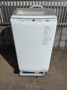【2022年式・1カ月間のみ使用】AQUA 全自動洗濯機 AQW－P7N (W) 7.0㎏ ☆3Dアクティブ洗浄 