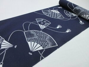 inagoya★新春初売り★大量入荷!!!!◇レトロな特価ゆかた◇【浴衣反物-注染-】綿 反物 教材 リメイク用 未使用品 y4732cd