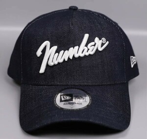 NUMBER (N)INE ナンバーナイン 野球帽子 NEWERA ニューエラ キャップ　デニムG3186