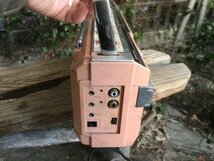 ★　【ジャンク品】　SANYO　サンヨー　希少　昭和レトロ　ラジカセ　カセットデッキ　AMSS　MR-U4SS　U4SS　アンティーク　vintage　_画像6