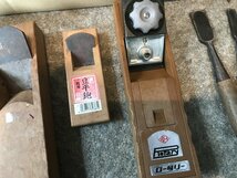 ★　ＤＩＹ用具　大工道具セット　ＤＩＹ　工具　鉋　カンナ　金槌　かなづち　ノミ　のみ　その他　レトロ　アンティーク　在銘　無銘_画像6