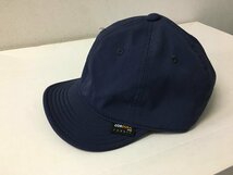 ◆Mr.COVER MrCOVER ミスターカバー 美品 キャップ 帽子 メンズ コーデュラ CORDURA ナイロン 短ツバ ナイロン キャップ ネイビー_画像2