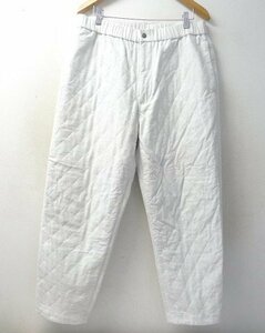 ◆snow peak スノーピーク 美品 タグ付き Quilted Flannel Pants PA-21AU105 キルティング　フランネル パンツ サイズL