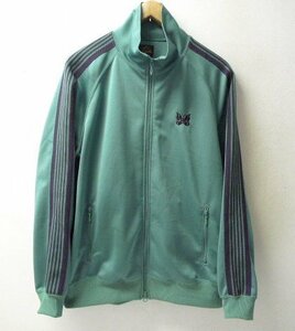 ◆needles ニードルス 2023 美品 TRACK JACKE トラック ジャージ ジャケット グリーン系 サイズL 美品