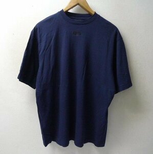 ◆国内正規 ARMANI EXCHANGE アルマーニエクスチェンジ ロゴプリント Tシャツ ネイビー サイズS 近年モデル ゴルフにもおすすめ