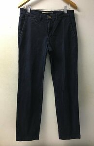 ◆C PLUS BEAMS購入 シープラス Ridmark ウォッシュ加工 ストレッチ チノパンツ サイズ31 NAVY 美