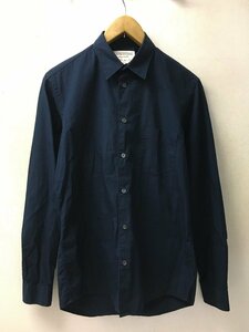 ◆ANOTHER SHIRT PLEASE アナザーシャツプリーズ レギュラーカラー シャツ ネイビー サイズS