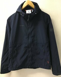 ◆MAMMUT マムート hiking WB hooded jacket フーデッド　ジャケット 1012-00401 ネイビー 美 サイズASIA/L