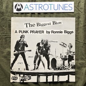 傷なし美盤 激レア 1978年 英国 本国オリジナルリリース盤 セックス・ピストルズ Sex Pistols 12''EPレコード The Biggest Blow / My Way