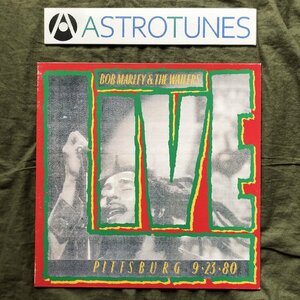 激レア 限定盤 1992年 ジャマイカ盤 オリジナルリリース盤 ボブ・マーリー Bob Marley & The Wailers LPレコード Live Pittsburgh 9.23.80