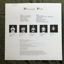 傷なし美盤 良ジャケ レア盤 プロモ盤 1985年 国内盤 オリジナルリリース盤 ポイズン・ポップ Poison Pop LPレコード S/T 帯付 J-Rock_画像6