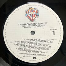 美盤 美ジャケ TML刻印 1979年 米国 本国オリジナルリリース盤 ボニー・レイット LPレコード 愛に生きる The Glow: J.D. Souther_画像7