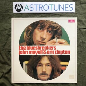 傷なし美盤 激レアジャケ オランダ盤 ジョン・メイオール&エリック・クラプトン John Mayall With Eric Clapton LPレコード Blues Breakers