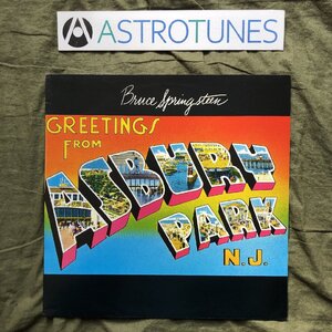 傷なし美盤 レア 英国盤 Bruce Springsteen LPレコード アズベリー・パークからの挨拶 Greetings From Asbury Park, N.J. Clarence Clemons