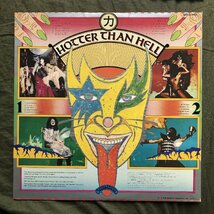 良盤 1976年 国内盤 キッス Kiss LPレコード 地獄のさけび Hotter Than Hell: Peter Criss, Ace Frehley, Paul Stanley, Gene Simmons_画像2