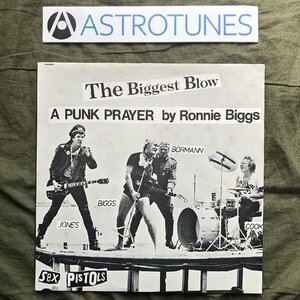 傷なし美盤 レア盤 1978年 英国 本国オリジナルリリース盤 セックス・ピストルズ Sex Pistols 12''EPレコード TThe Biggest Blow / My Way