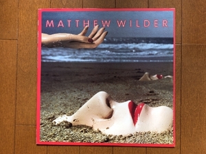 1983年 国内盤 マシュー・ワイルダー matthew wilder LPレコード 想い出のステップ I Don’t Speak The Language 名盤 Pop