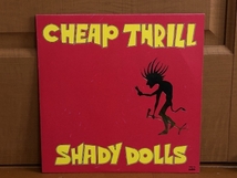 美盤 良ジャケ レア盤 1988年 シェイディ・ドールズ Shady Dolls LPレコード チープ・スリル Cheap Thrill: J-rock_画像1