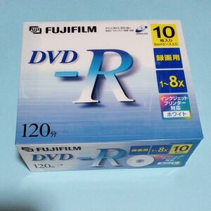 フジフイルム　DVD-R 録画用　10枚入り　ケース入り