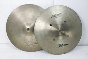 A Zildjian Aジルジャン /QUICK BEAT HI-HAT ハイハット/TOP/BOTTOM セット 14インチ 36cm ドラム/シンバル