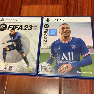 PS5ソフト FIFA22 FIFA23 2本セット まとめ 中古