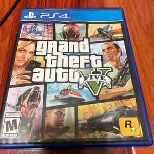 PS4ソフト《Grand Theft Auto V グランドセフトオート５》海外版 中古②