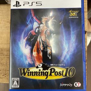 PS5ソフト ウイニングポスト10 WinningPost10 中古