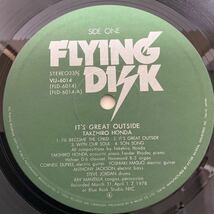 本田竹曠 / It's Great Outside / LP レコード / Flying Disk / VIJ-6014 / 本田竹広 / TAKEHIRO HONDA / 和ジャズ_画像6